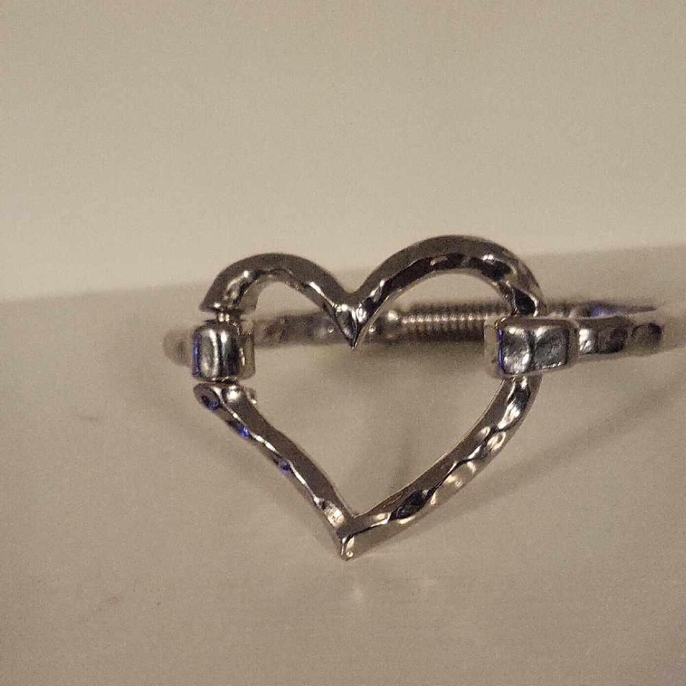 Silver Heart Bracelet
